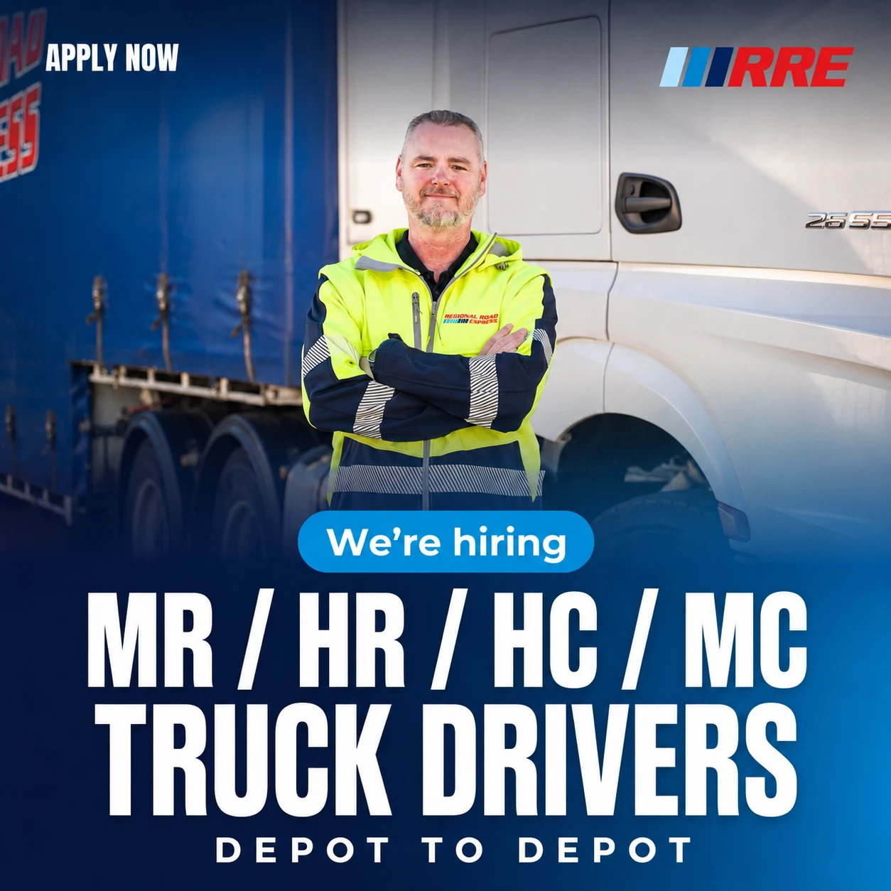 Regional Road Express hiring ad