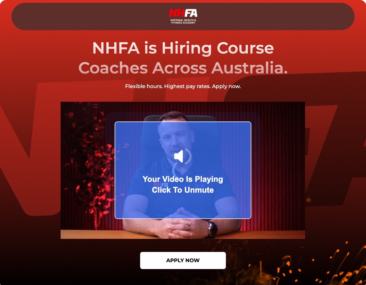 NHFA hiring page